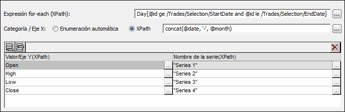 CandlestickExDataSelection