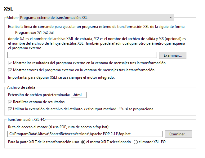 OptionsXSLExternalEngine