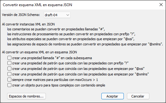 JSONConvertXMLSchema2JSON