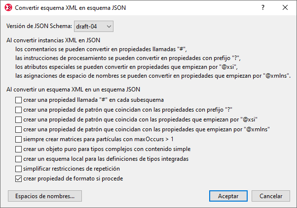 JSONConvertXMLSchema2JSON