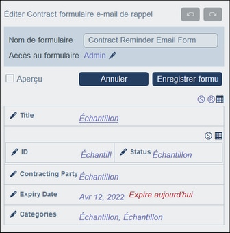 Cliquez pour expansion/compression