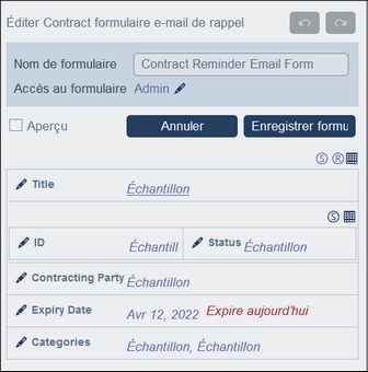 Cliquez pour expansion/compression