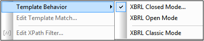 XBRLTemplateBehavior