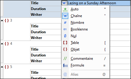 JSONGridViewTypeSelection