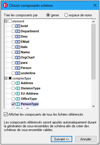 SchSubsetsSelectComponents