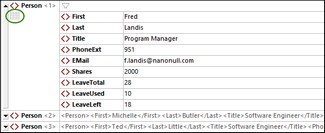 Cliquer sur expansion/compression