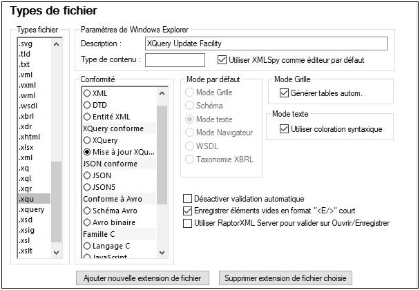 OptionsFileTypes