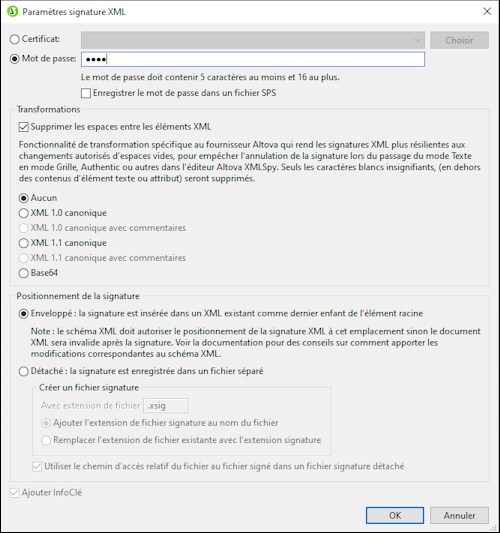 XMLSignatureSettings