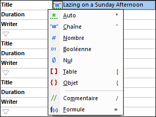 JSONGridViewTypeSelection