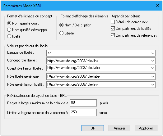 XBRLMenuViewSettings