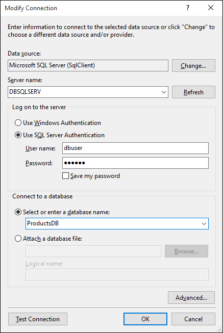 Dbc Vs Dlg Add Connection 