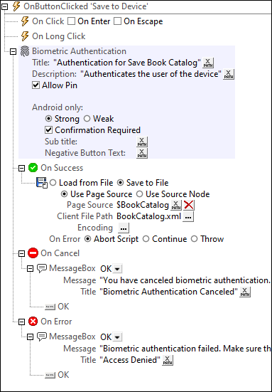 MTActionBiometricAuthentication