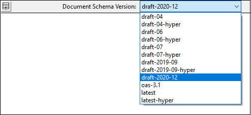 JSONSchemaVersion