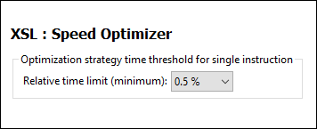 OptionsXSLSpeedOptimizer