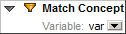 XBRLFilterMatchConcept