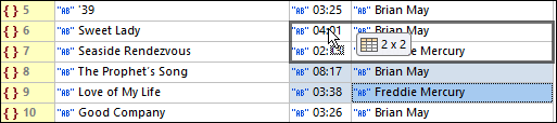 JSONGridViewDnDTable01